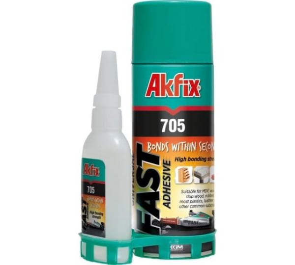 Akfix 705 Набор для склеивания (В50 гр + 200 мл) купить онлайн за 320 руб. в интернет-магазине ТД ОЛИС