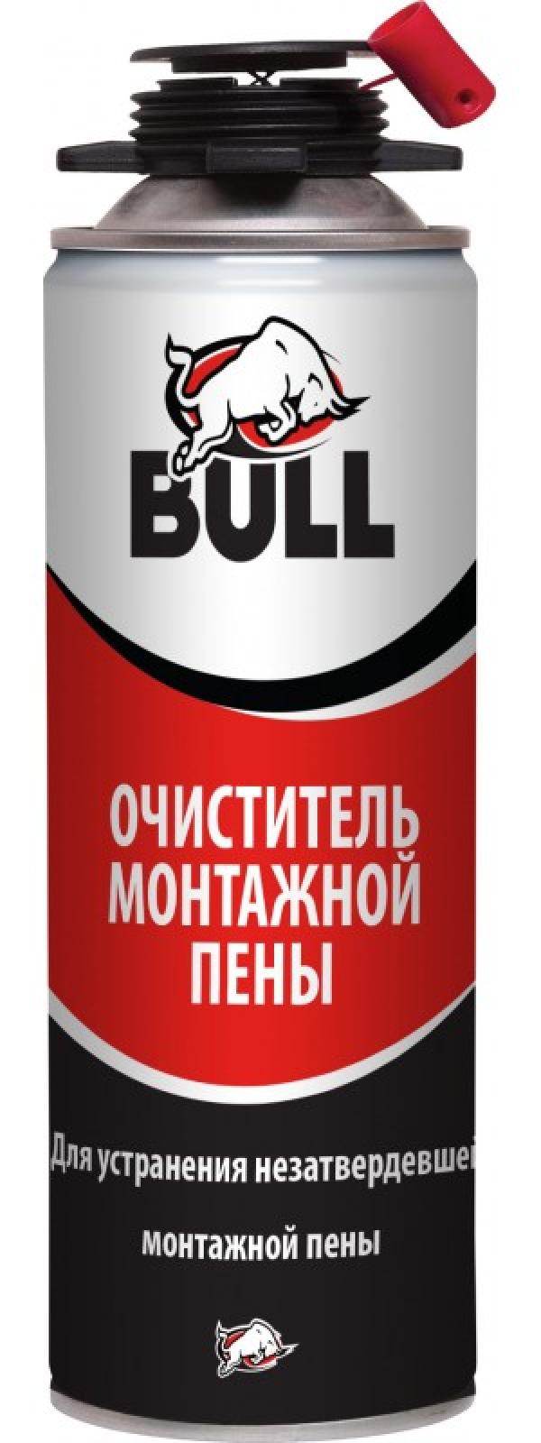 Bull Очиститель монтажной пены 500 мл купить онлайн за 143 руб. в интернет-магазине ТД ОЛИС