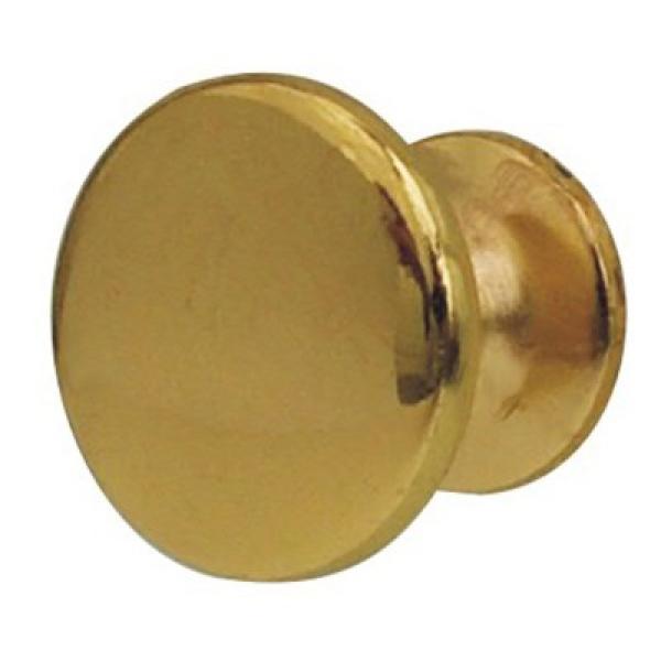 Ручка-кнопка мебельная 306С (золото) 24 мм купить онлайн за 65 руб. в интернет-магазине ТД ОЛИС