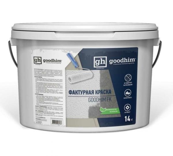 Краска фактурная GOODHIM FK, 14 кг купить онлайн за 2890 руб. в интернет-магазине ТД ОЛИС