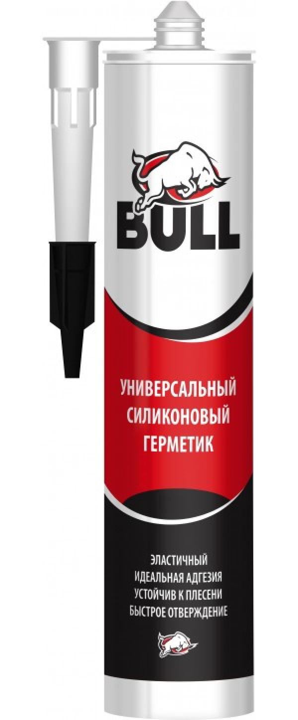 Bull BT101 Универсальный силиконовый герметик 280 мл (прозрачный) купить онлайн за 310 руб. в интернет-магазине ТД ОЛИС