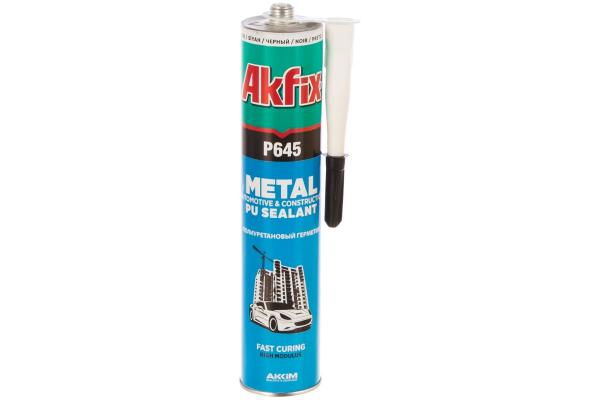 Akfix P645 автомобильный ПУ герметик 310 мл (черный) купить онлайн за 482 руб. в интернет-магазине ТД ОЛИС