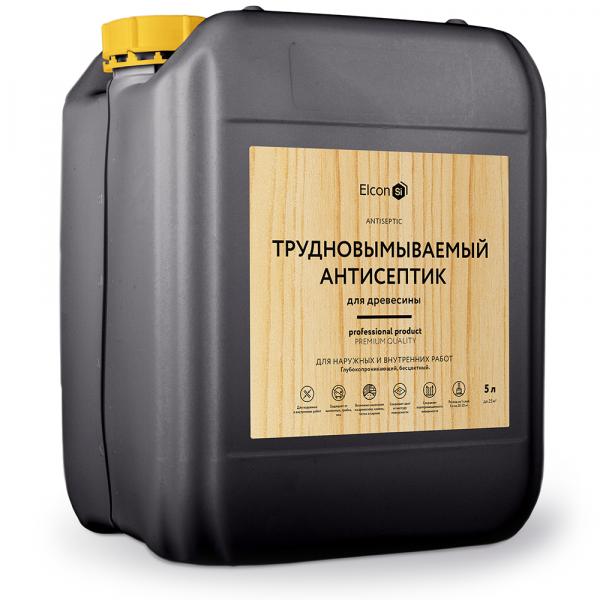 Трудновымываемый антисептик Elcon 5 л купить онлайн за 547 руб. в интернет-магазине ТД ОЛИС
