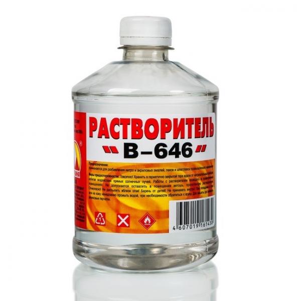 Растворитель 646 0,5 л Вершина купить онлайн за 127 руб. в интернет-магазине ТД ОЛИС