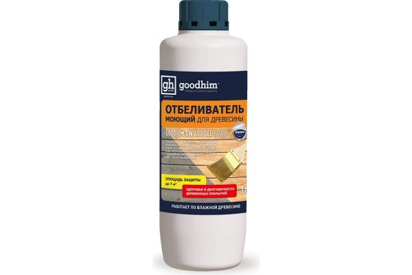 Отбеливатель моющий для древесины, GOODHIM DW400 GEL, 1 л(Вывели) купить онлайн за 276 руб. в интернет-магазине ТД ОЛИС