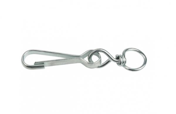 Карабин тип А с вертлюгом 60 мм купить онлайн за 18 руб. в интернет-магазине ТД ОЛИС