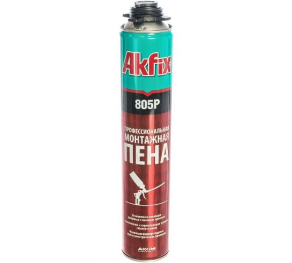 Akfix 805P Профессиональная монтажная пена, 850 гр. купить онлайн за 589 руб. в интернет-магазине ТД ОЛИС