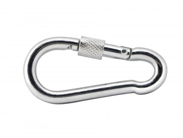 Карабин с фиксатором DIN 5299D 4*40 купить онлайн за 29 руб. в интернет-магазине ТД ОЛИС