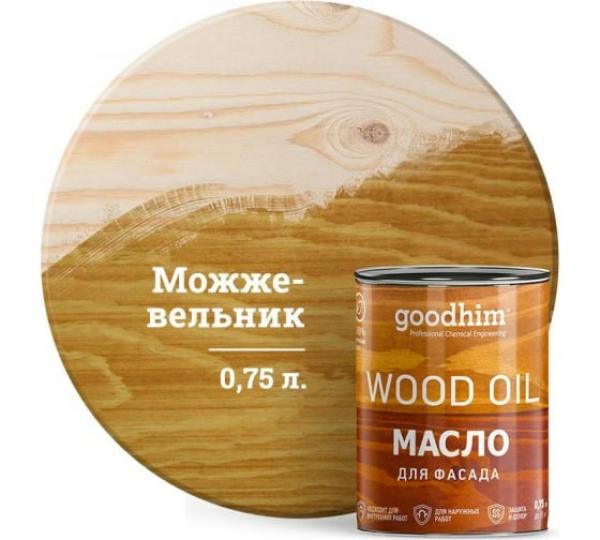 Масло для фасада GOODHIM (можжевельник), 0,75 л купить онлайн за 1799 руб. в интернет-магазине ТД ОЛИС