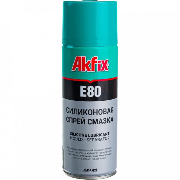 Akfix E80 Силиконовая смазка 400 мл купить онлайн за 331 руб. в интернет-магазине ТД ОЛИС