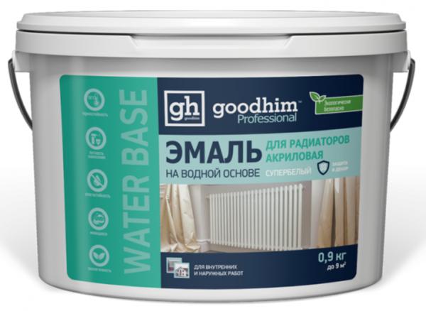 Эмаль для радиаторов акриловая GOODHIM, 0,9 кг купить онлайн за 1112 руб. в интернет-магазине ТД ОЛИС
