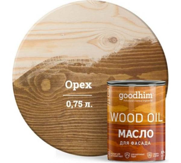 Масло для фасада GOODHIM (орех), 0,75 л купить онлайн за 1799 руб. в интернет-магазине ТД ОЛИС