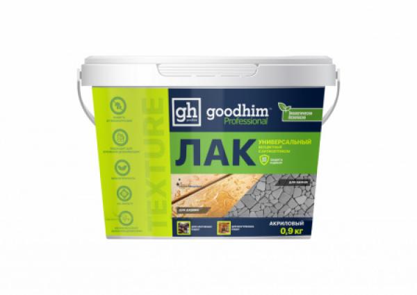 Лак универсальный полуглянцевый GOODHIM TEXTURE 210, 0,9 кг купить онлайн за 490 руб. в интернет-магазине ТД ОЛИС