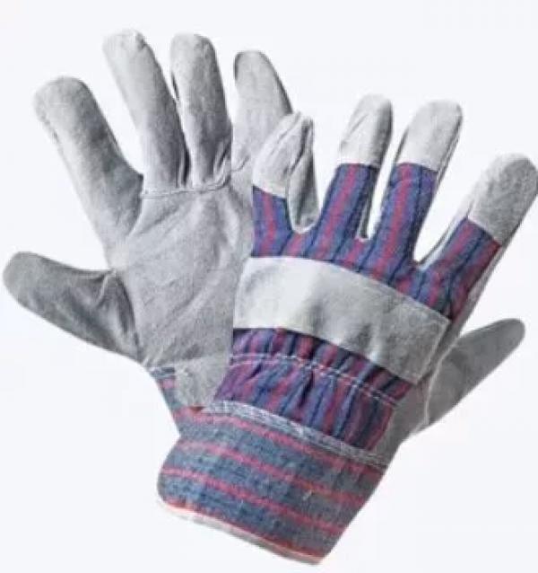 Перчатки спилковые комбинированные  купить онлайн за 300 руб. в интернет-магазине ТД ОЛИС
