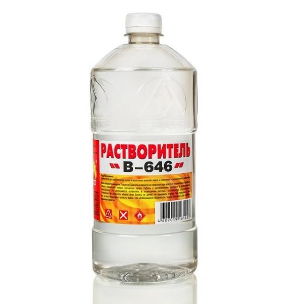 Растворитель 646 1 л Вершина купить онлайн за 228 руб. в интернет-магазине ТД ОЛИС