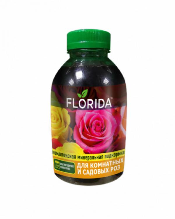 Комплексная минеральная подкормка FLORIDA для комнатных и садовых роз, 0,5л купить онлайн за 226 руб. в интернет-магазине ТД ОЛИС