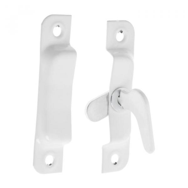 Завертка форточная ЗФ-2 (полимер белый) купить онлайн за 40 руб. в интернет-магазине ТД ОЛИС