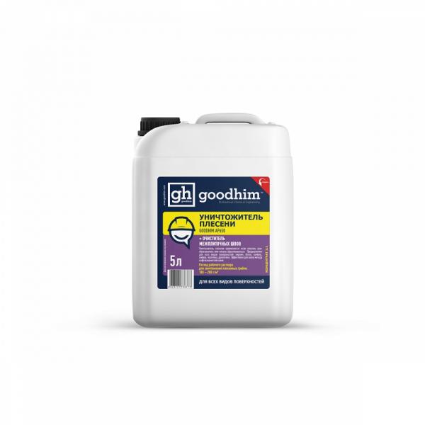 Уничтожитель плесени +очиститель межплиточных швов GOODHIM AP 650, 5 л купить онлайн за 932 руб. в интернет-магазине ТД ОЛИС