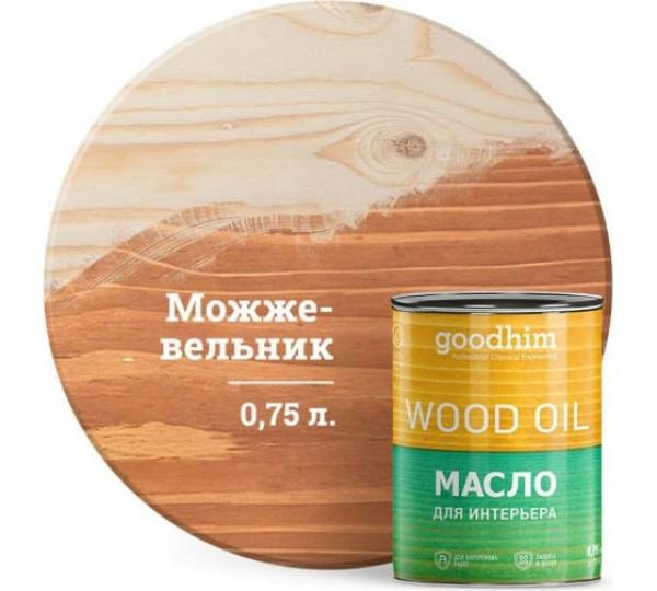 Масло для интерьера GOODHIM (можжевельник), 0,75 л купить онлайн за 1272 руб. в интернет-магазине ТД ОЛИС