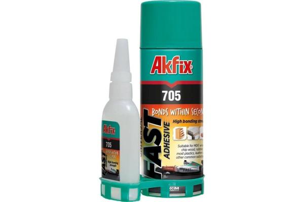 Akfix 705 Набор для склеивания (В65 гр + 200 мл) купить онлайн за 405 руб. в интернет-магазине ТД ОЛИС